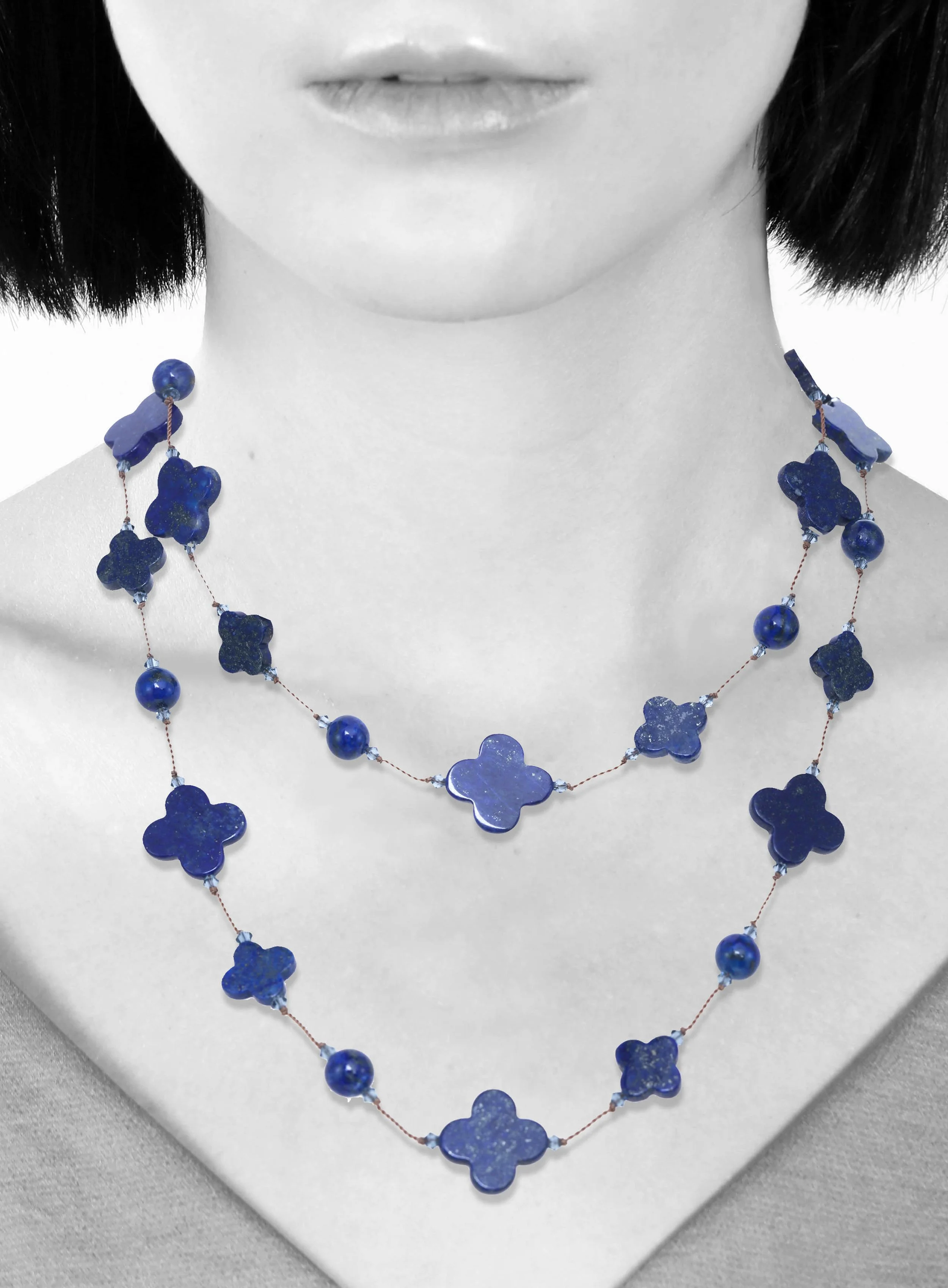 Lapis clover combination — Margo Morrison New York